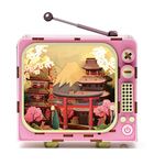 Scena 3D in legno Welcome to Tokyo