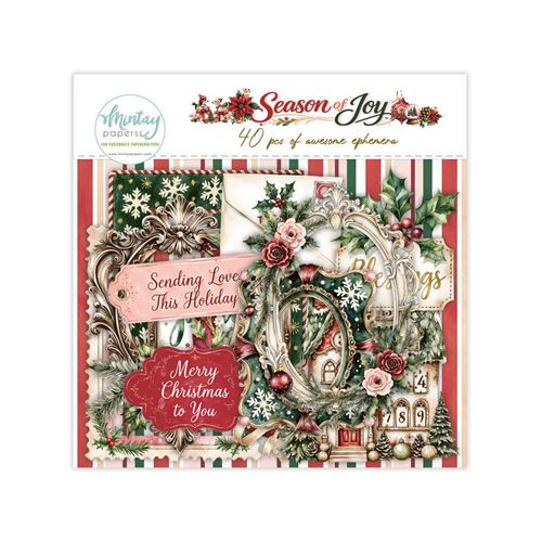 Season of Joy Paper Elements Ephimera