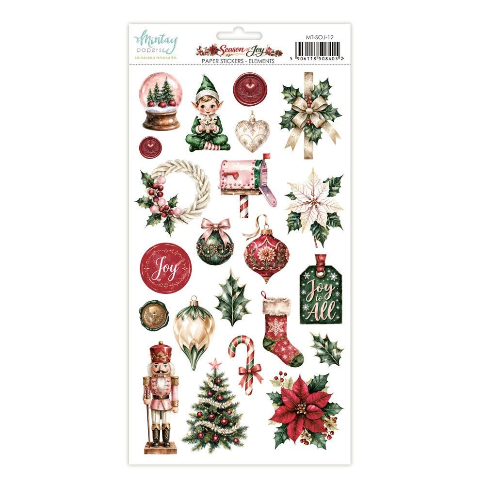 Season of Joy Paper Stickers Elements