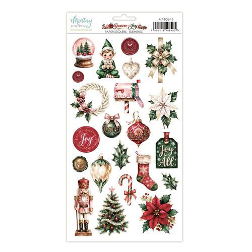 Season of Joy Paper Stickers Elements