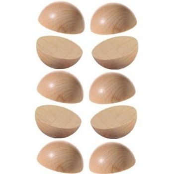 Semisfere in legno cm 3