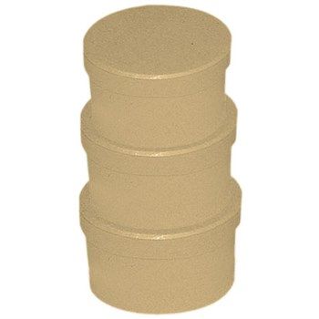 Set 3 Scatole rotonde