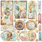 Set 6 Carte Vellum Coral Reef 15 x 15