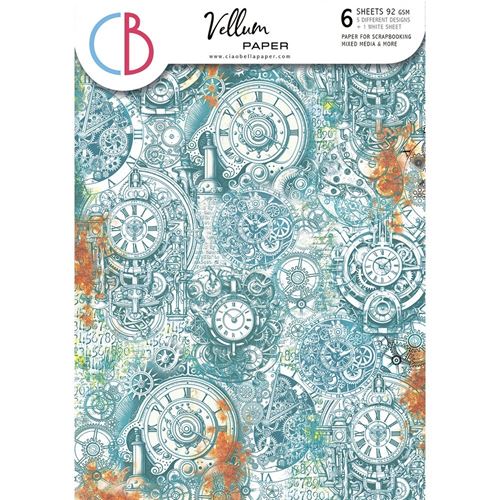 Set 6 Carte Vellum Coral Reef A4