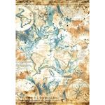 Set 6 Carte Vellum Esprit de Voyage A4