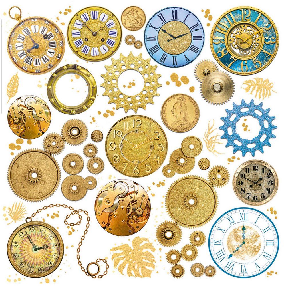 Set 6 Carte Vellum Indigo 15 x 15 Mondo Fai da Te