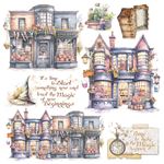 Set 6 Carte Vellum Wizard Academy 15 x 15