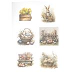 Set 8 Cartoncini da ritagliare Spring Assortiti