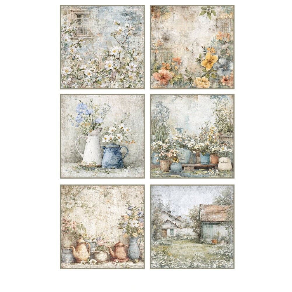 Set 8 Cartoncini da ritagliare The Pottery