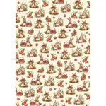 Set Carte di Riso A5 Woodland Party