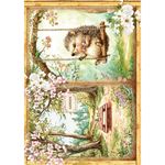 Set Carte di Riso A5 Woodland Party