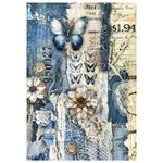Set Carte di riso Urban Blue Denim