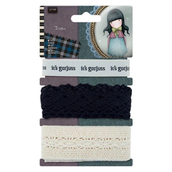 Set Nastri Gorjus Panna e Nero