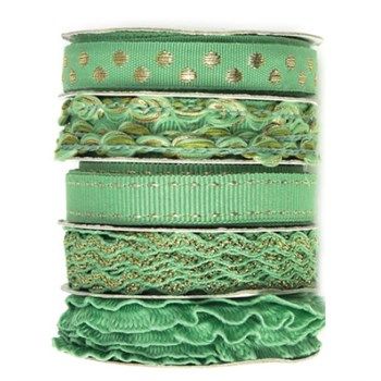 Set Nastri Mai Tai colore verde acqua