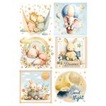 Set da 4 Carte di riso Lunibloom A4