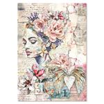 Set da 4 Carte di riso The sound of spring A4