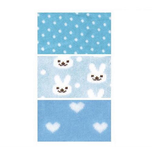 Set da 6 Tubolari Azzurri con fantasie