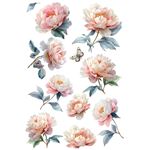 Set da 8 Carte di riso Afternoon Tea A5