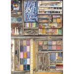 Set da 8 Carte di riso An artist journey A5