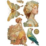 Set da 8 Carte di riso Artemis A5