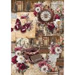 Set da 8 Carte di riso Book Lovers A5