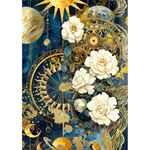 Set da 8 Carte di riso Celestial A5