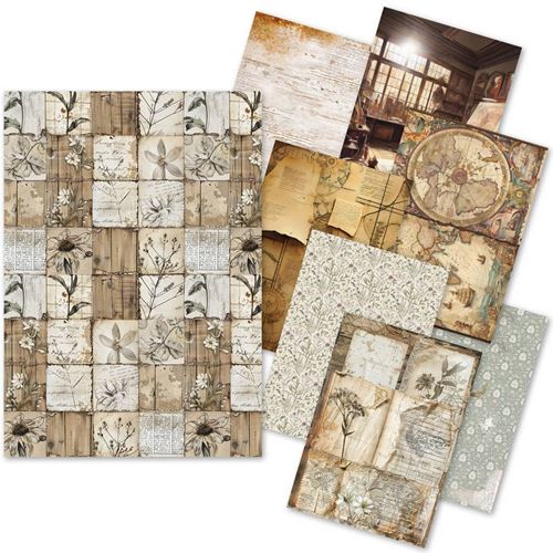 Set da 8 Carte di riso Codex A5