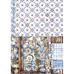 Set da 8 Carte di riso Cookbook A5