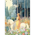 Set da 8 Carte di riso Courtly Love A5