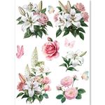 Set da 8 Carte di riso Courtly Love A5