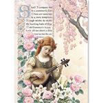 Set da 8 Carte di riso Courtly Love A5