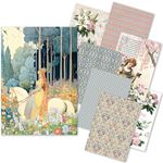 Set da 8 Carte di riso Courtly Love A5