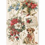 Set da 8 Carte di riso Cozy Christmas A5