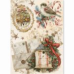 Set da 8 Carte di riso Cozy Christmas A5