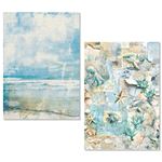 Set da 8 Carte di riso Edge of the Ocean A5
