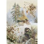 Set da 8 Carte di riso Fairy Whispers A5