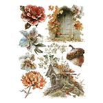 Set da 8 Carte di riso Fairy Whispers A5