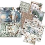 Set da 8 Carte di riso Forest Tales A5