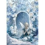 Set da 8 Carte di riso Frozen Land A5