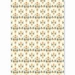 Set da 8 Carte di riso Golden Winter A5