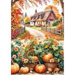 Set da 8 Carte di riso Hello Fall A5