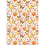 Set da 8 Carte di riso Hello Fall A5