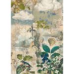 Set da 8 Carte di riso Jungle Vibes A5