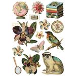 Set da 8 Carte di riso Jungle Vibes A5