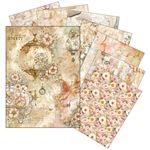 Set da 8 Carte di riso Lost in Time A5