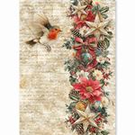 Set da 8 Carte di riso Merry & Bright A5