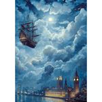 Set da 8 Carte di riso Neverland A5