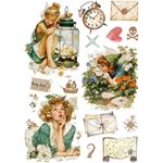 Set da 8 Carte di riso Neverland A5
