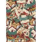 Set da 8 Carte di riso Polar Railway A5