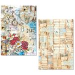 Set da 8 Carte di riso The sound of spring A5